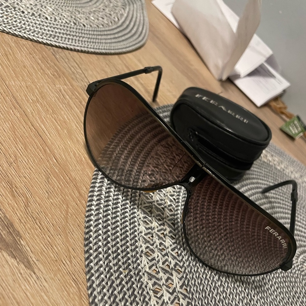 Ferrari foldable sunglasses, original vintage